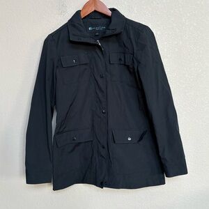 Kenneth Cole Reaction Black Utility Field Jacket Coat Women’s Medium